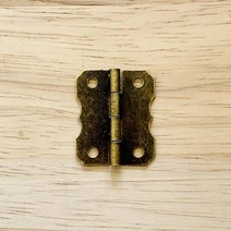 미니 나비 경첩 나무 원목 상자 소품 경첩 30mm (100개 대량판매) 엔틱 골드, 1. 엔틱