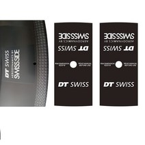 dt swiss 도로 자전거 데칼 용 밸브 스티커 mtb 데칼 자전거 경주 사이클링 액세서리 스티커, 48 디스크 브레이크 화이트