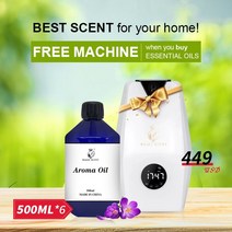 무료 향기 기계 세트 공기 청정기 아로마와 500ml 크기 향수 향수 호텔 ​​에센셜 오일, 협력사, 6x켐핀스키