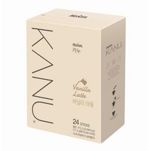 카누 바닐라 라떼 17 3gx24T 동서식품, 단품, 단품