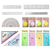 자 / 방안자 / 커팅자 / 삼각자 / 각도기 / 줄자 / 모양자 / 모형자, 01) 방안자, 방안자 30cm 폭3.5cm (10개입)