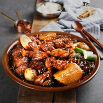 [당일출고] 안동만난순살찜닭 650g x 2팩, 우리집순살찜닭 650g x 2팩