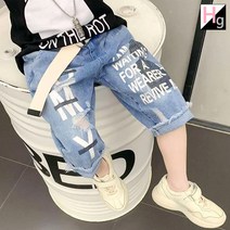 헬로가든 OMY맨 청 반바지(S)