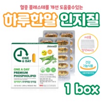 하루한알 인지질 프리미엄 90캡슐 3개월분 식물성 인지질 포스파티딜콜린 식물성 대두 레시틴 캐나다 완제품 혈중 콜레스테롤 개선에 도움줄수있음 부모님 직장인 할아버지 할머니 선물, 1개