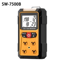 co2 화재 일산화탄소 캠핑 연기경보기 multi gas detector gas o2, sw-7500b, 1개