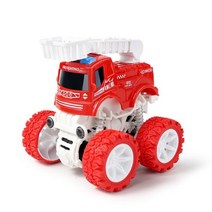 관성 4 륜 구동 오프로드 자동차 장난감 군용 소방차 소년 자동차 선물 2 ~ 세용 장난감101254, Ladder car