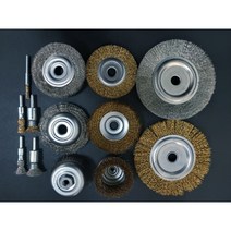 철/스텐 평/ 반컵/ 완컵/ 종 브러쉬, 07.평브러쉬 4인치-스텐