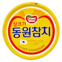 동원 라이트 스탠다드 참치, 135g, 1개