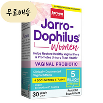재로우 재로 도필러스 베지날 프로바이오틱 유산균 우먼 30캡슐 1통, 1개, 30정