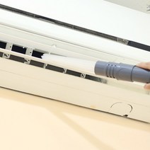 에어컨 틈새 창틀 청소기 노즐 헤드 청소솔 문틀 송풍구 구석 먼지, 단품