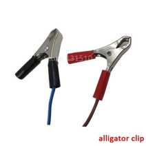 지게차 자동차 충전기 24v 29.2v 5a 10a 15a 20a lifepo4 고속 24 볼트 8s 철, 29.2v 20a, 악어 클립, 1개