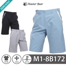 제로골프 MASTER BEAR 마스터베어 포인트 포켓 하프팬츠 Model No_M1-8B172