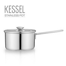 NUNUBITEL_kessel 스텐레스 편수냄비 18cm 주방 요리 세트 혼수용 준비 인덕션_NUB누비텔레숍, 옵션이없는_단일품목입니다, 옵션이없는_단일품목입니다