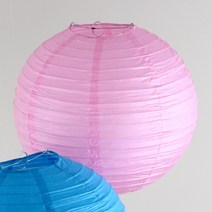 핑크30cm 한지 등갓 l 종이등 한옥 전통 일식 음식점