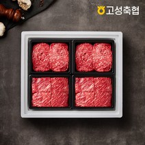 [고성축협]한우 1++등급 정육 선물세트 1.6kg(불고기2팩 국거리2팩), 단품