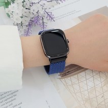 샤오미 어메이즈핏 GTS2 mini 스트랩 스판 스트링 버클 미니 GTR2 e 시계줄, 20mm, 콜드블루