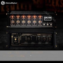 진공관시계 탁상시계 RGB 글로우 튜브 시계, 15.EM | NK5 | 음성 제어 + OLED 화면