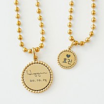 [케이스증정] 샤이니유 골드볼 미아방지목걸이팔찌 아기 선물 세트 써지컬스틸, 기본체인, 2단계, 2단계