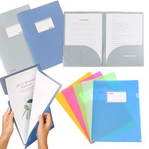 L자 파일 명함 화일 A4 엘자 포켓 악보 부동산 계약서 문서 인덱스 서류 보관 케이스, 2-3. 명함 포켓파일 / 그린