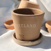 테라코타화분 나폴리 나팔토분 수제토분 빈티지 포트랜드 인테리어화분 베트남토분 2colors, 테라코타토분 - 나팔(14.5cm X 16cm), 핑크
