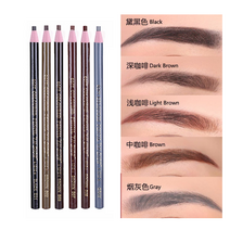 눈썹 연필 컬러 소프트 화장품 아트 영구 메이크업 방수 영구 메이크업 눈썹 연필, 라이트브라운