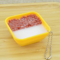 타로 문 시뮬레이션 음식 키 체인 홍콩 스타일의 디저트 빨간 콩 아이스크림 모델 펜던트 신기한 선물 K4232, [10] F-06