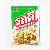 태국조미료 아지노모토 푸드시즈닝 포크 로띠무 Rosdee pork Thaifood Mart World Food, 70g, 1개