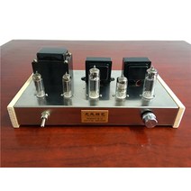 진공관앰프 블루투스앰프 미니 프리 파워 앰프 Nobsound-홈 튜브 앰프 DIY 키트 6Z4 + 6N2 6P1 스테인레스, 04 DIY kit_01 110V