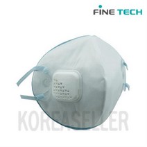 [파인텍] 1급 방진마스크 800A 백색/파랑 낱개 1개 우리텍 분진 미스트 흄 안면부여과식 마스크