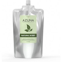 Azuna All-Natural Air Purifier Gel Refill Pouch Plant-Based Air Freshener for Home with Tea Tree Oi, 03 Natural