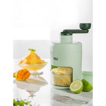 얼음 가는 기계 눈꽃빙수기 빙수기 가정용 업소용, 화이트