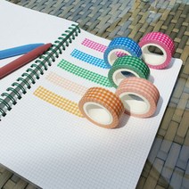 아트박스/지오테이프 체크메이트 마스킹테이프, 옵션선택:그린, 단품