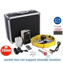 배관탐지기 내시경 카메라 하수구 512hz sonde 송신기 로케이터 수중 비디오 시스템 파이프 벽 검사 하수도 키트 10 인치 IPS 모니터 포함, 40 메터, 7inch 512hz