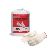 기원 면장갑 목장갑 안전장갑 35G 100켤레, PK