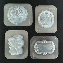 소프트 몰드 4종 큰장미 윙크소 마법사 액자 플라스틱 몰드, 선택4- 액자