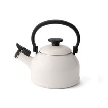 에지리 샤틴법랑 휘슬 주전자 인덕션 IH, 1.6L, 스모크블루