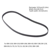 부품 537mm 자동 빵 기 기계 컨베이어 벨트 밴 스트랩 경계 주방, 한개옵션1