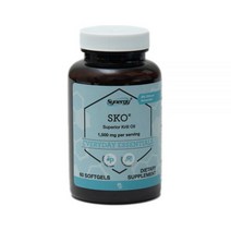 Vitacost Synergy SKO® Superior Krill Oil -- 1500 mg per serving - 60 Softgels