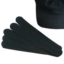 모자 오염 방지 패드 땀 흡수 밴드 셔츠 패치10p, 검정