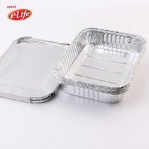 옥수수콘 배달 알루미늄도시락 베이킹 스파게티 샌드위치포장 도시락용기 김밥용 배달도시락 PET, 1개, 상세페이지참조