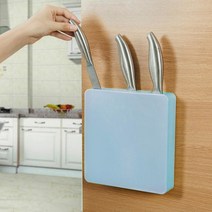 159 남자 직장인 심플 벽부착 블루 칼꽂이 주방용칼 칼선물 칼집 컴퍼니