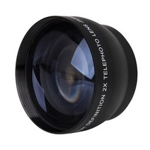 호환용 렌즈Nikon AF-S 18-55mm 55-200mm 렌즈 카메라 용 52mm 2 배 확대 망원, 한개옵션0