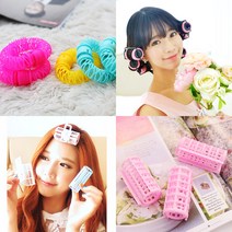 루머스 봄맞이 샤랄라 헤어롤 그루프 12종, 1개, 8_HU042 라지(6ea 1set)