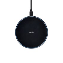 MTA-31 충전패드 배터리충전기 갤럭시s7무선충전기 아이폰무선충전 갤럭시a8무선충전패드 무선충전패드사용법, 블랙