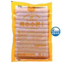 도나우 핫도그 옥수수콘 소시지(60gx25개입)1.5kg, 1.5kg