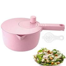 과일야채세척기 수동 가정용 채소 Vegetable Dryer Bowl Manual Lettuce Veggie Washer With Long Handle U, 03 Pink