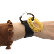 손목 고무줄걸이 원터치 미용실손목걸이 손목고무줄홀더 미용실 원터치형