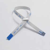 8P /FFC FPC 플렉시블 플랫 케이블 2 개 0.5mm / 1.0mm 피치 8 핀 A B 길이 50mm, 23 500mm 8P A, 02 1.0mm pitch