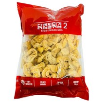 코코스 냉동 닭껍질 튀김 (1kg) 치킨 에어프라이어, 단품