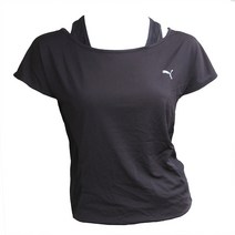 푸마 여성 Puma Fitness Tech Performance Tee Lycra Sport 509365-01